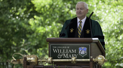 Chancellor Robert M. Gates,